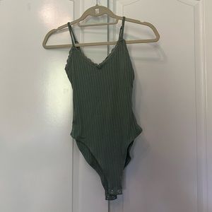 Forever 21 ribbed bodysuit